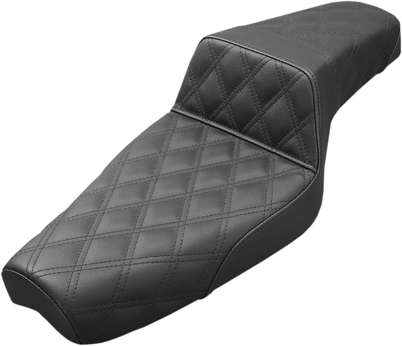 Step-Up Seat Black For Harley Davidson XLH 883 2000-2003