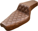 Step-Up Seat Brown For Harley Davidson XL 1200 C 2004-2016