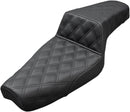 Step-Up Seat Black For Harley Davidson XL 1200 C 2004-2016 - 73 cm