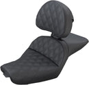 Explorer Seat Black For Harley Davidson XL 1200 C 2013