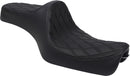 Predator 3 Seat Double Diamond Black For Harley Davidson XL 1200 C 2004-2016