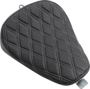 Bobber Solo Seat Double Diamond Black / Silver