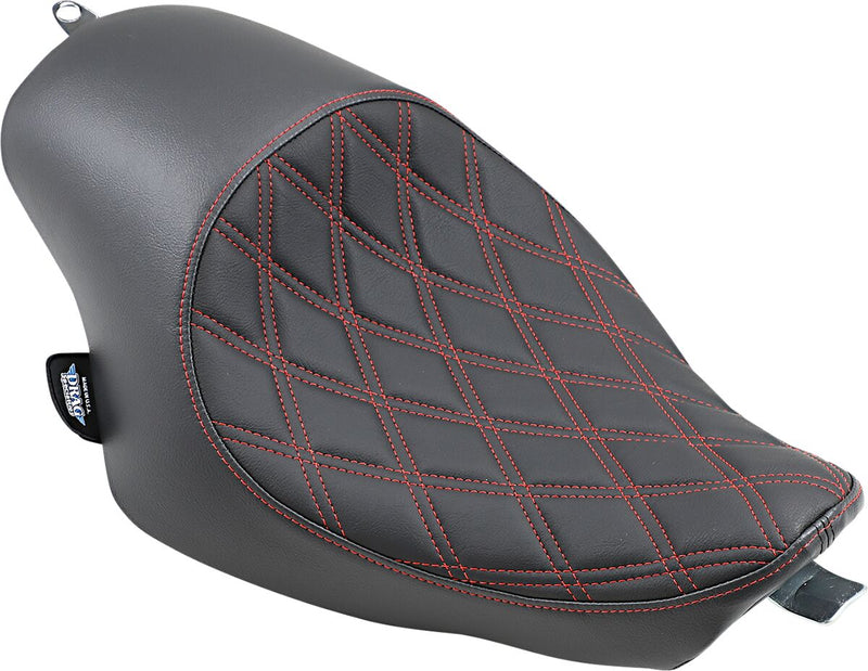 3/4 Solo Seat Double Diamond Black / Red