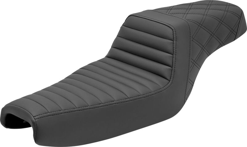 Step-Up Seat Black For Harley Davidson XL 883 N ABS 2017