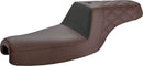 Unknown Industries Performance Gripper Seat Brown For Harley Davidson XL 1200 C 2004-2016