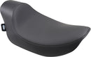 Backrest Compatible Solo Seat Smooth Black For Harley Davidson FXR 1340 1986-1994