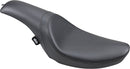 Predator Seat Plain Black For Harley Davidson FL 1200 1958-1964
