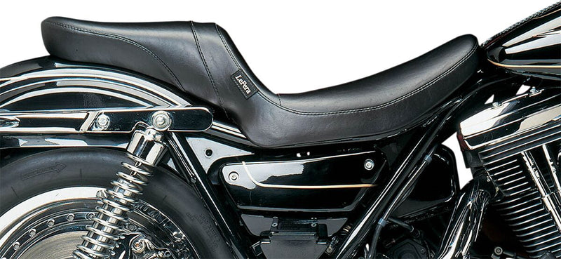 Daytona 2-Up Smooth Seat Black For Harley Davidson FXLR 1340 1987-1994