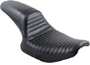 Daytona Sport One-Piece Pleated Seat Black