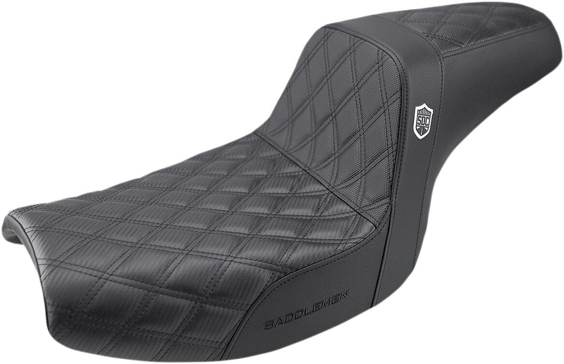 Pro Series SDC Performance Grip Seat Black For Harley Davidson FXLR 1340 1987-1994