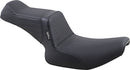 Tailwhip 2-Up Basketweave Seat Black For Harley Davidson FXLR 1340 1987-1994