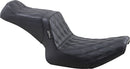 Tailwhip 2-Up Double Diamond Seat Black For Harley Davidson FXLR 1340 1987-1994