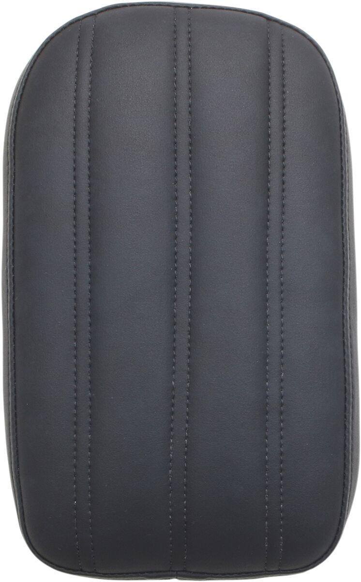 Knuckle Detachable Pillion Pad Black - 45mm H x 15cm W