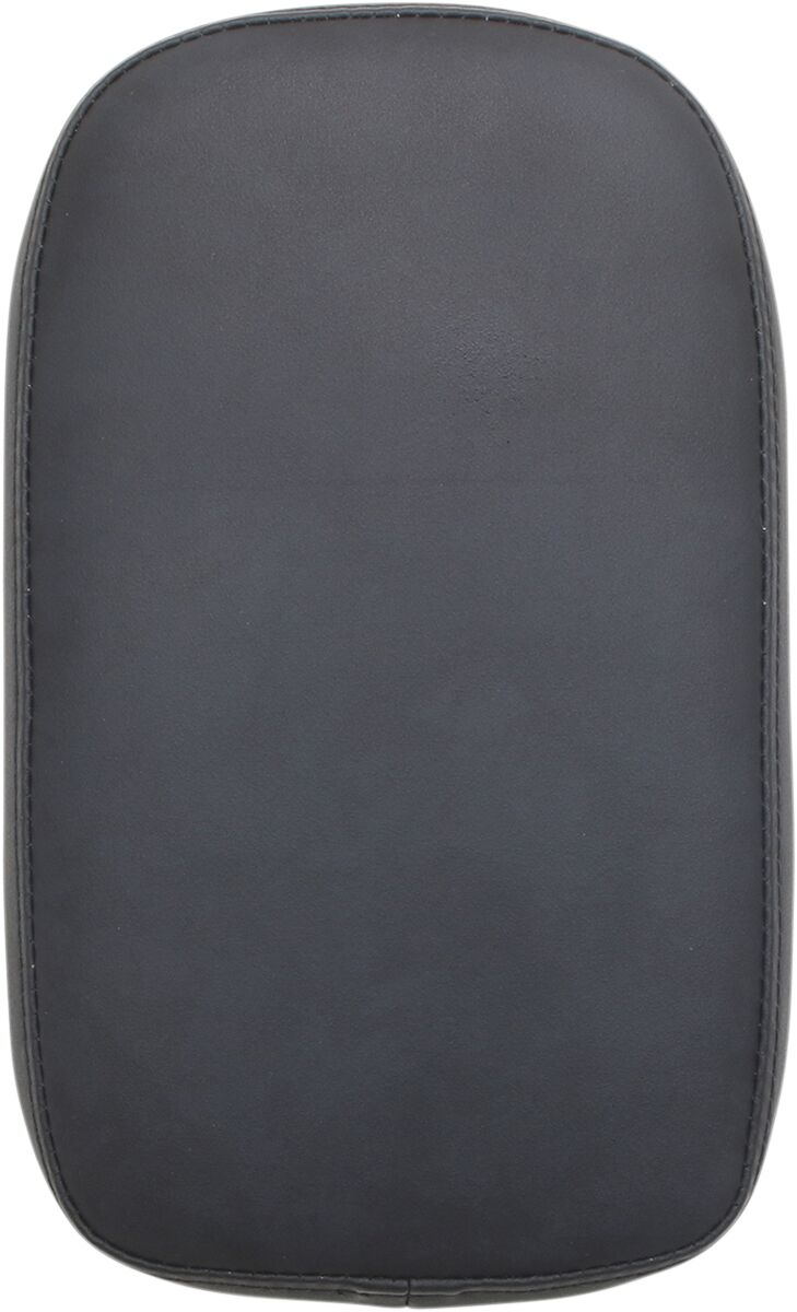 S3 Detachable Brushed Pillion Pad Black - 10x6 Inch