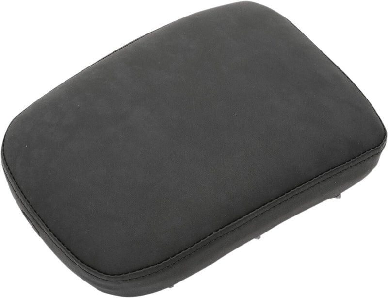 S3 Detachable Brushed Pillion Pad Black - 10x7 Inch