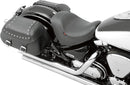 Low Profile Solo Seat Black For Yamaha XV 1600 A Road Star 99-03 / XV 1700 A Road Star 04-06