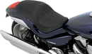Predator 2-Up Seat Flame Black For Suzuki M109 R Boulevard 06-14 / R2 Boulevard 08-09