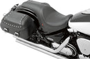 Predator 2-Up Seat Black For Yamaha XV 1600 A Road Star 99-03 / XV 1700 A Road Star 04-06