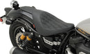 Low Profile Double Diamond Solo Seat Black For Yamaha XVS 950 C Bolt - 14-18