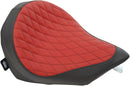 Low-Profile Solo Seat Diamond Black / Red