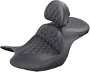 Road Sofa Lattice Stitch Heated Seat Black For Honda GL 1800 ABS 2021-2023