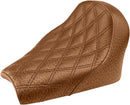 Renegade Lattice Stitched Solo Seat Brown For Indian Scout 60 ABS 2021-2022