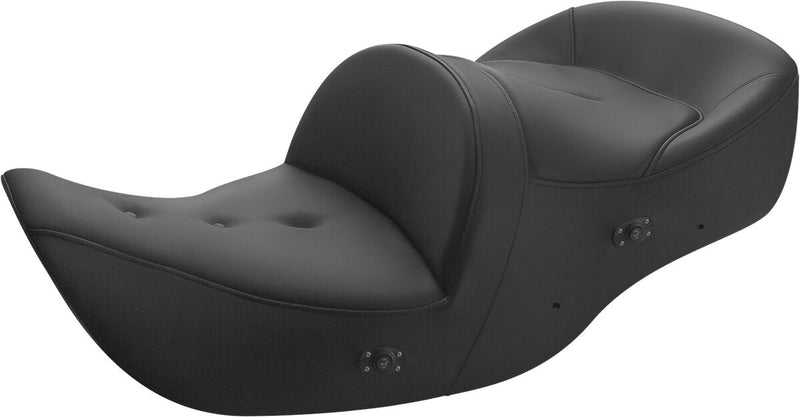 Pillow Top Road Sofa Heated Seat Black For Honda GL 1800 2003-2010