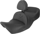 Heated Road Sofa Seat With Backrest Black - 89 cm