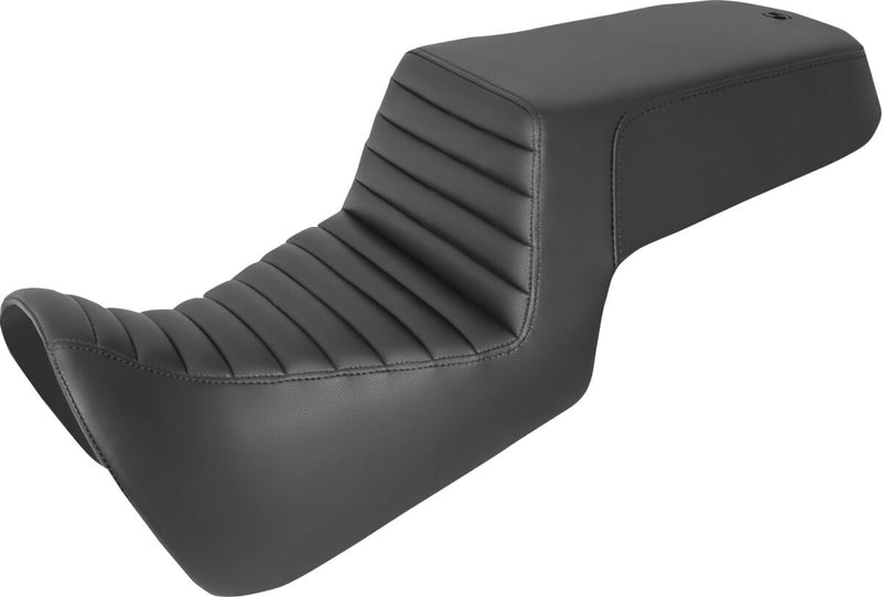 Step Up Seat Black For Harley Davidson - 72.5 cm