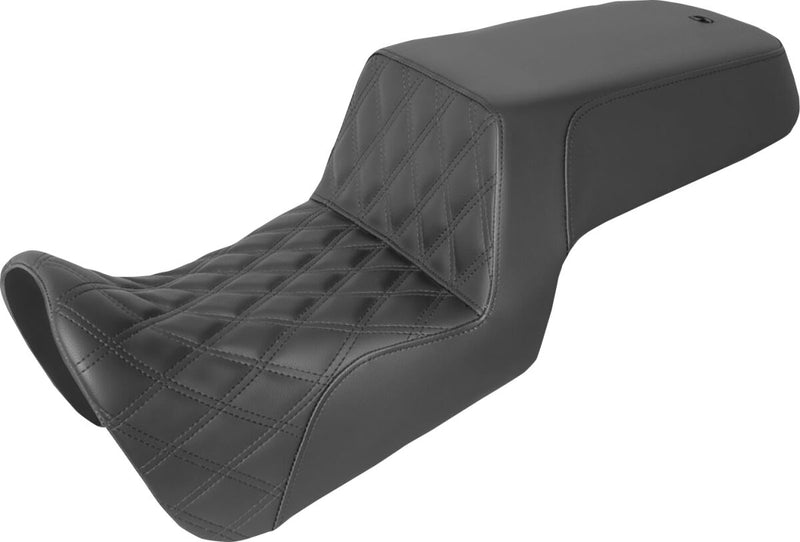 Step Up Driver LS Seat Black For Harley Davidson - 72.5 cm