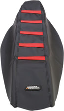 Ribbed Seat Cover Black / Red | Vendor no: CRF45013-331RT