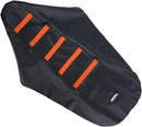 Ribbed Seat Cover Black / Orange | Vendor no: KTM25003-336RT