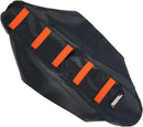 Ribbed Seat Cover Black / Orange | Vendor no: KTM6509-336RT