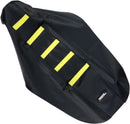 Ribbed Seat Cover Black / Yellow | Vendor no: RMZ45005-331RT