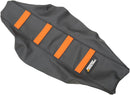 Ribbed Seat Cover Black / Orange | Vendor no: KTM5016336RT