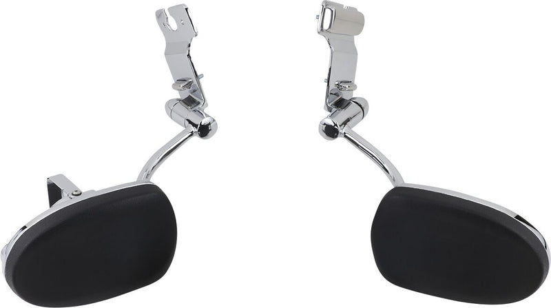 Passenger Armrest Black / Chrome