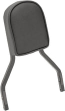 Smooth Short Sissy Bar Pad Smooth Black