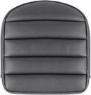 Road Sofa Step-Up Gravestone Sissy Bar Pad Black - 16.5cm H x 16.5cm W