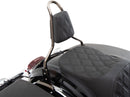 Sissy Bar Pad Double Diamond Black