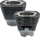 Cylinder Set 4-1/8" Bore For 124" And 124" Hot Set Up Kit Wrinkle Black