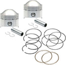 Forged Piston Kit 3 1/2 Inch +0.030 Inch Low Compression