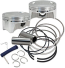 107 Inch Big Bore Forged Pistons 3.937 Inch Standard Bore