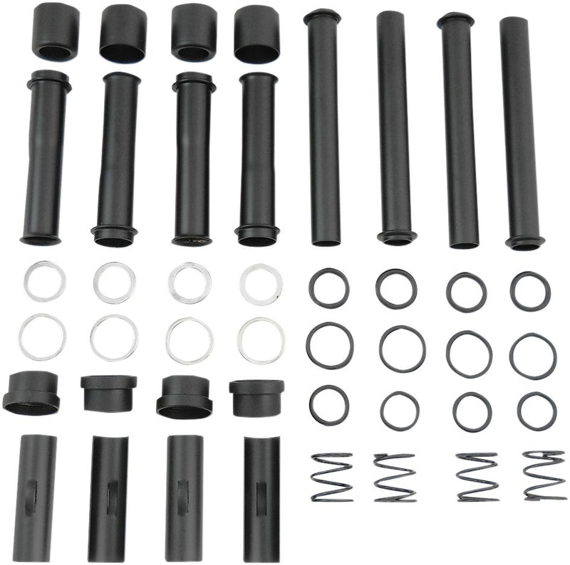 Pushrod Tube Kit Black For Harley Davidson XL 1200 C 1996-1998