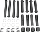 Pushrod Tube Kit Black For Harley Davidson FLHR 1340 1994-1998