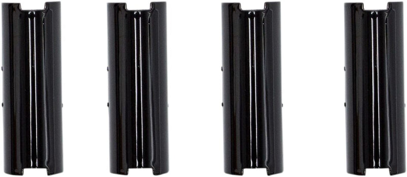 Pushrod Keeper Tubes Black Twin Cam