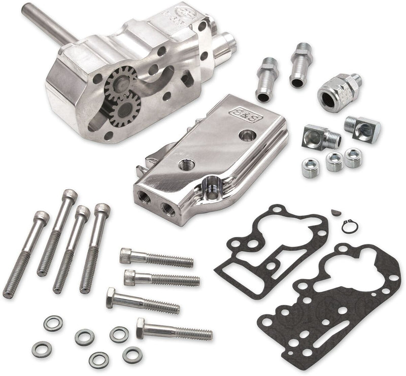 Billet Oil Pump Kit With Universal Cover Polished