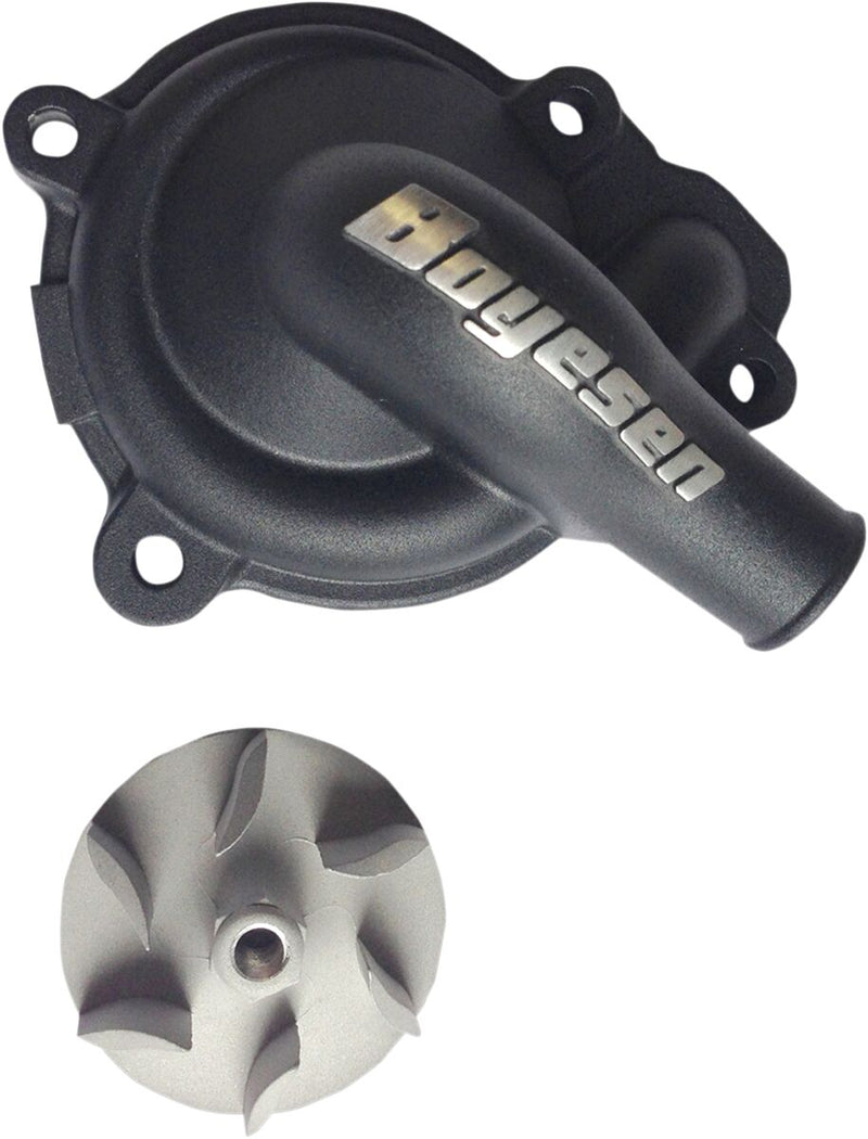 Supercooler Water Pump Cover & Impeller Kit Aluminium Black For Can Am (BRP) Outlander 1000 R EFI 4X4 2021-2022