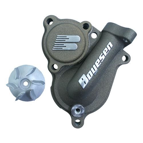 Supercooler Water Pump Cover & Impeller Kit Aluminium Magnesium For Kawasaki KX 250 F 2019-2020