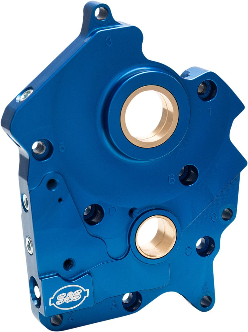 M8 Camplate Blue Anodized Finish