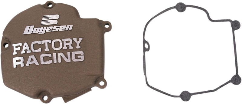 Factory Racing Aluminum Ignition Cover Magnesium For Kawasaki KX 125 M 2003-2005